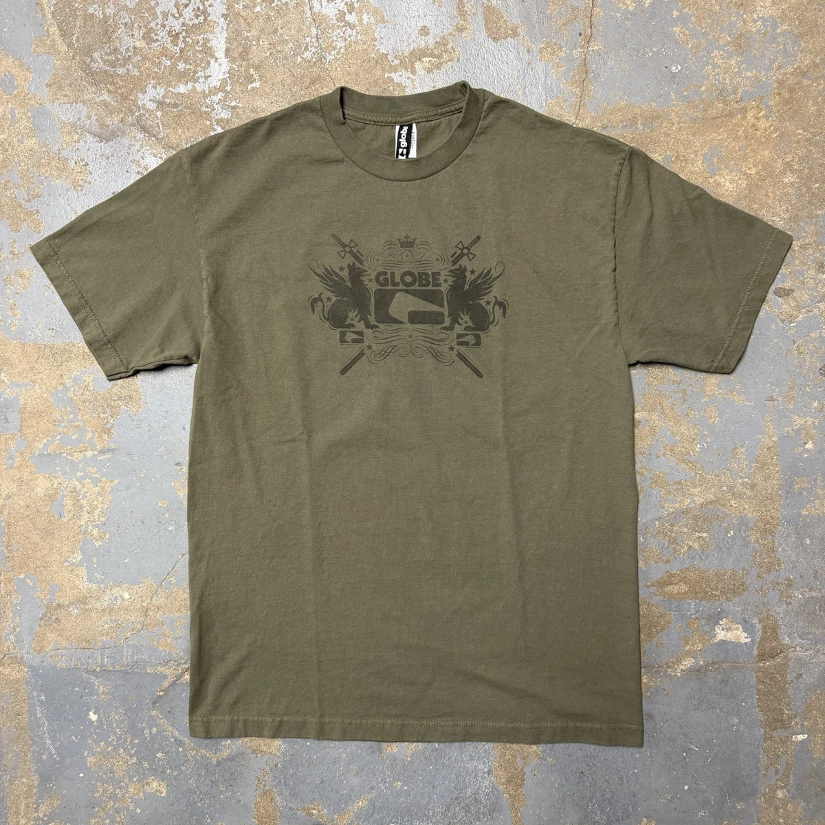 【SALE】シャツ　GLOBE  size M  オリーブ Globe Men's T-Shirts for sale | eBay