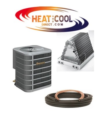 New Ducane by Lennox up to 17 SEER2 2.5T Central Air A/C PKG w/ Coil & Line Set