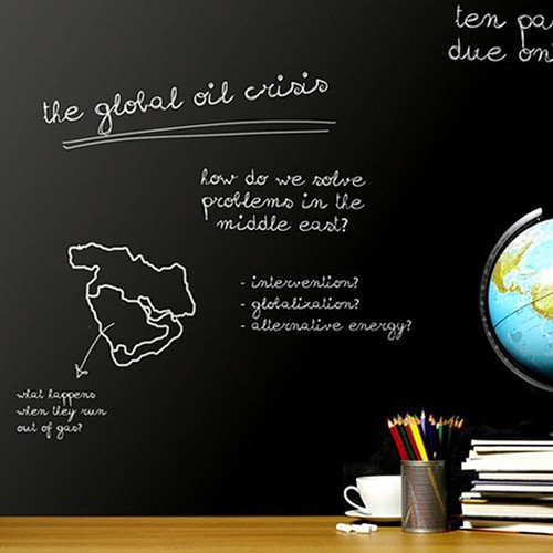 2Pcs Chalkboard Sticker Home Supplies Removable Blackboard Stickers - Picture 8 of 11