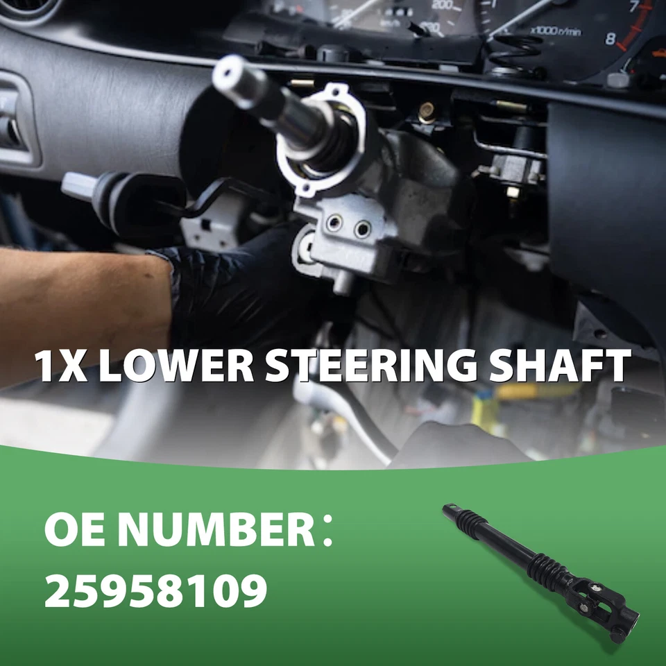 Eje de columna de dirección para 99-06 Chevy Silverado GMC Sierra Cadillac Escalade 4x4 Foto 3 de 4