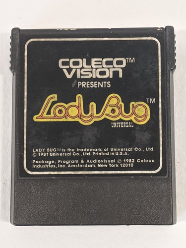 ColecoVision Games - Lady Bug, Super Action Baseball, Donkey Kong, Venture - Picture 2 of 17