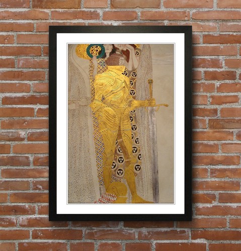 CANVAS WALL ART PRINT ARTWORK PICTURE FRAMED POSTER Gustav Klimt Beethoven Friez - Picture 18 of 22