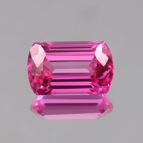 AAA+ Natural Ceylon Vivid Pink Sapphire Fancy Cushion Loose Gemstone Cut 7.70 Ct - Picture 6 of 6