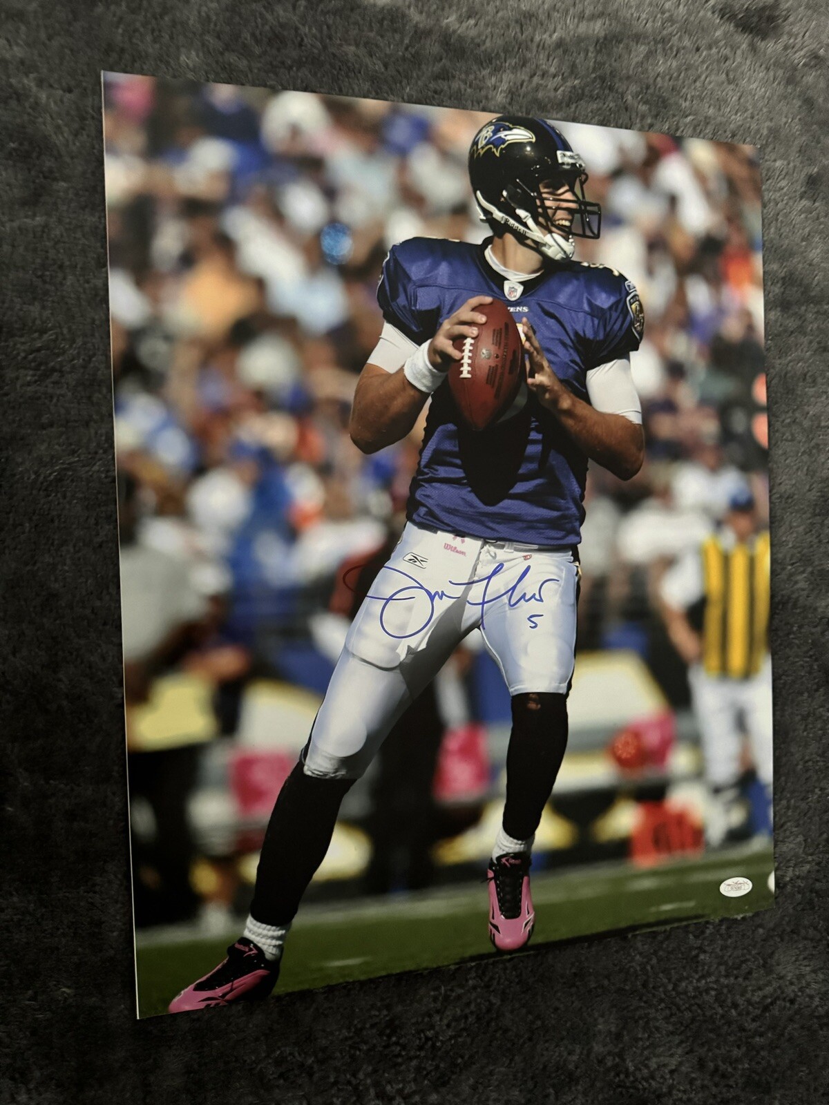 Joe Flacco Autographed Signed Baltimore Ravens 16x20 Photo (JSA) 