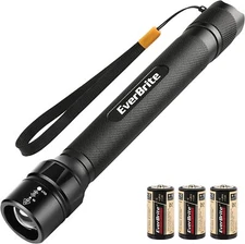 EverBrite Ultra Bright Tactical Flashlight 900 Lumen Zoomable Adjustable Focus
