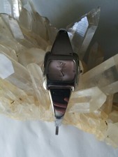 Nine West Diamond Accent Ladies Bracelet Watch With New Battery