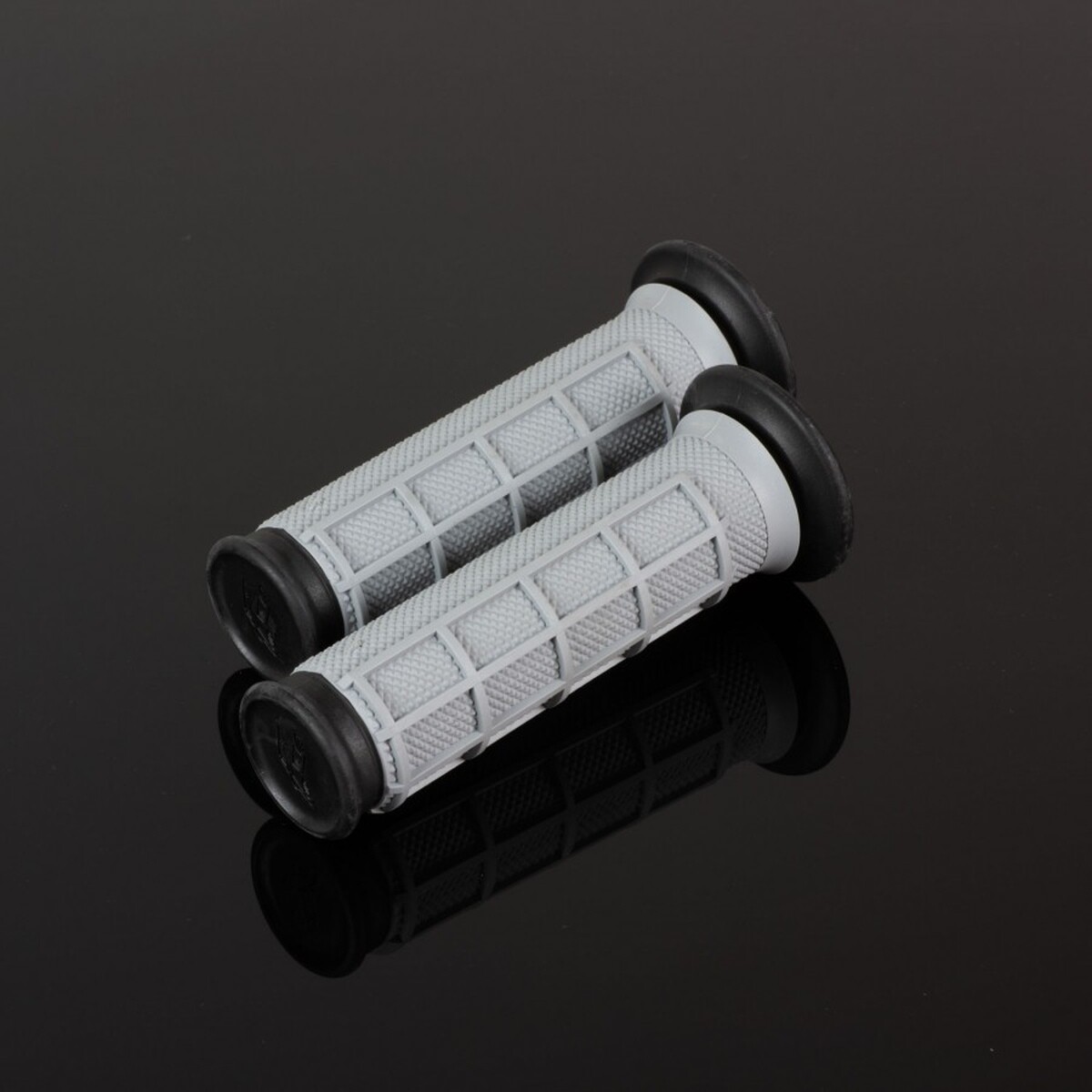 Poignées Kevlar ATV dual compound haute résistance anti-vibration bleu noir