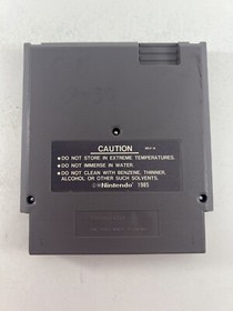 Pin Bot Nintendo NES Game Only 1990 Tested Authentic