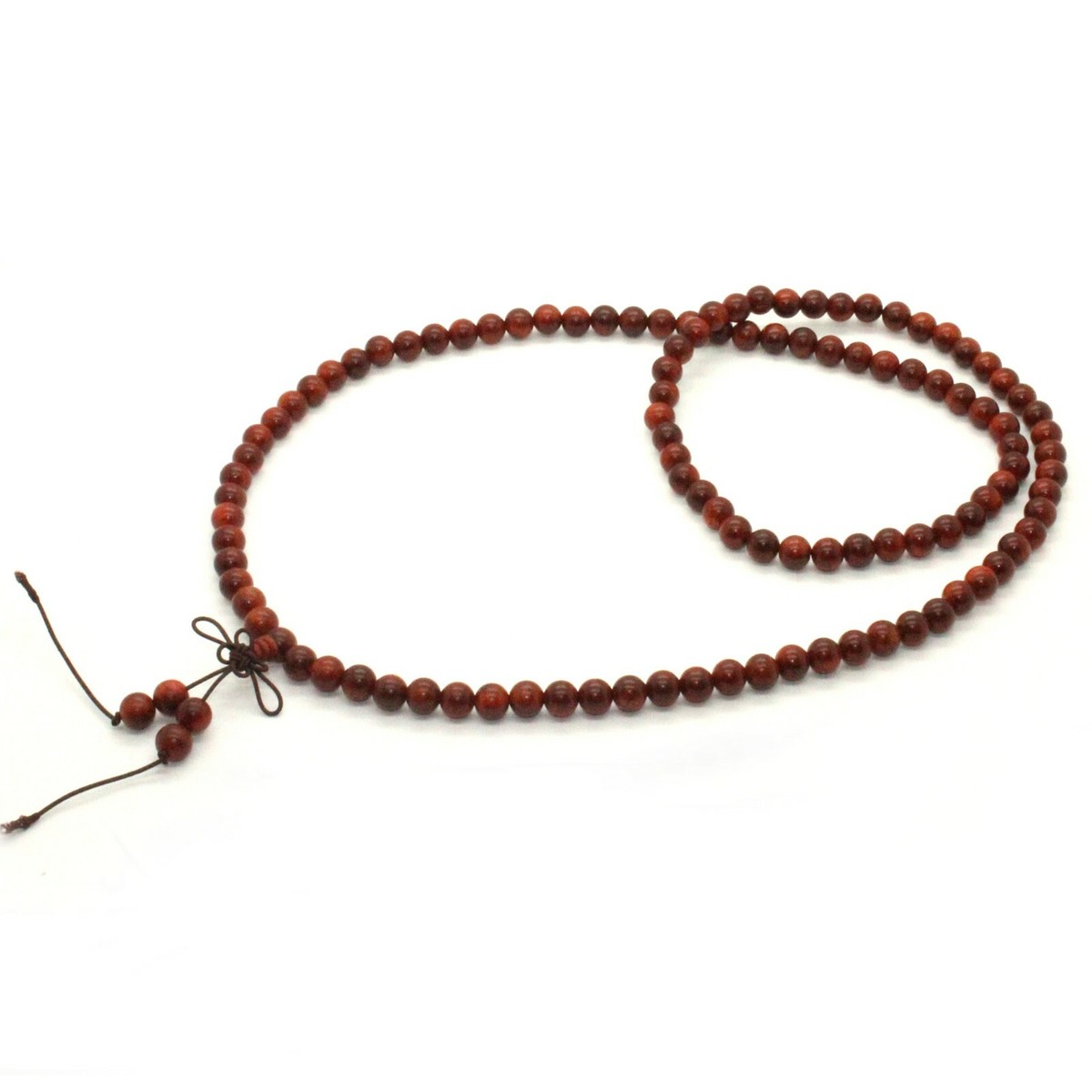 Chinese Yellow Rosewood Beads Rosary Praying Necklace ws222S Chinese Yellow Rosewood Beads Rosary Praying Necklace ws222S