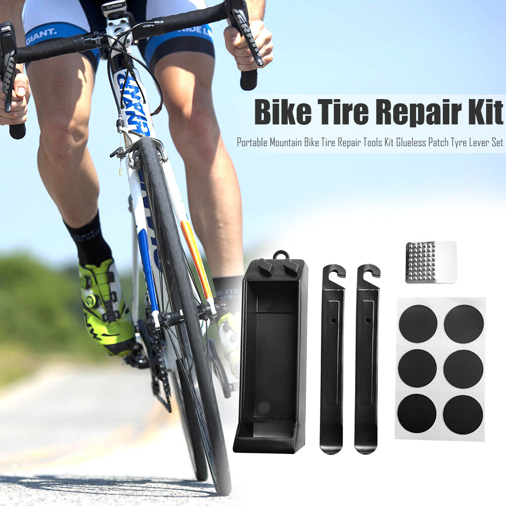 Inner Tube Repair Kit Portable Bicycle Tire Repair Set Gluefree for