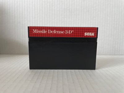 Missile Defence 3D Sega Master System Tested Working