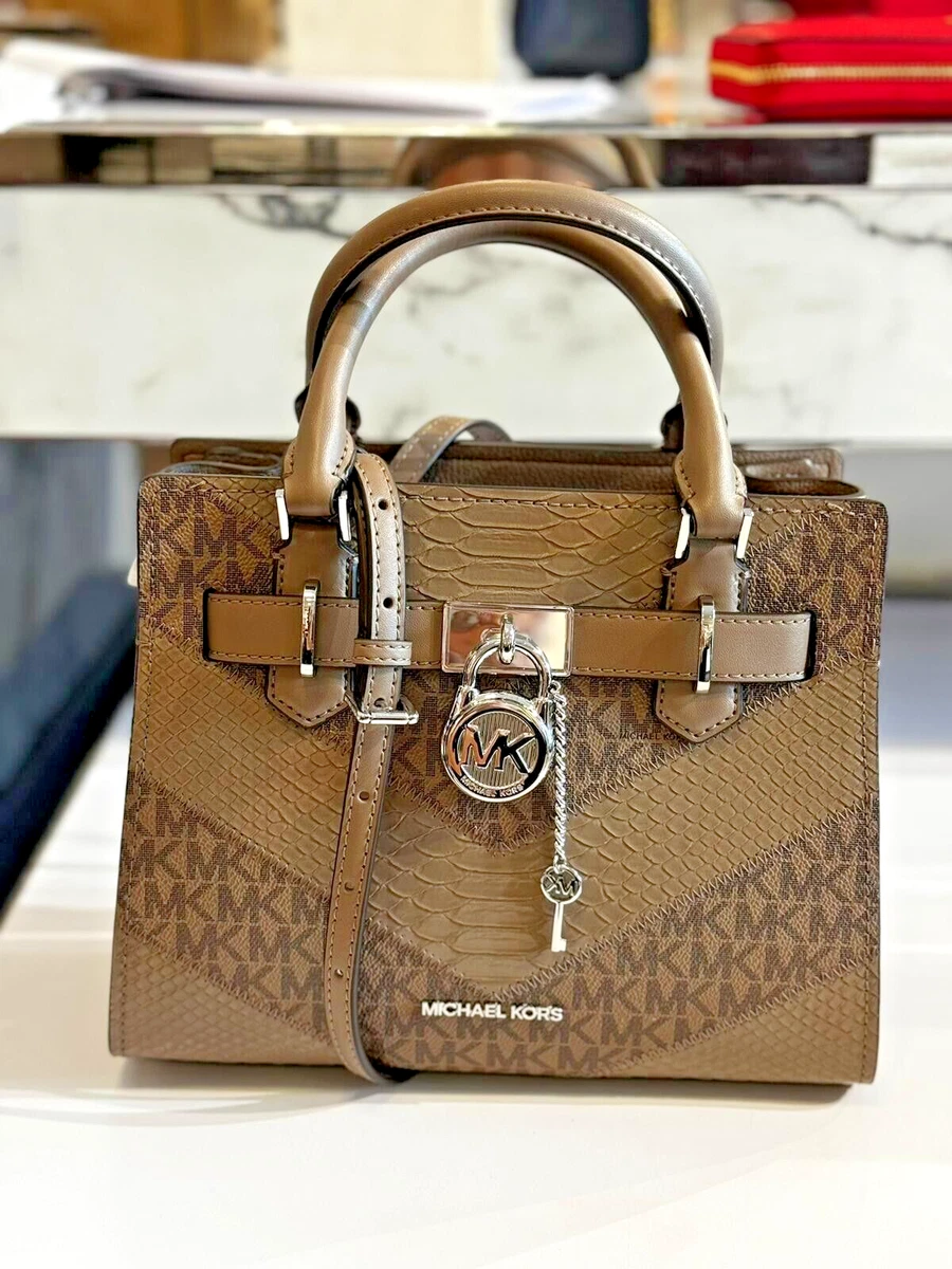 Michael kors hamilton crossbody silver 2025