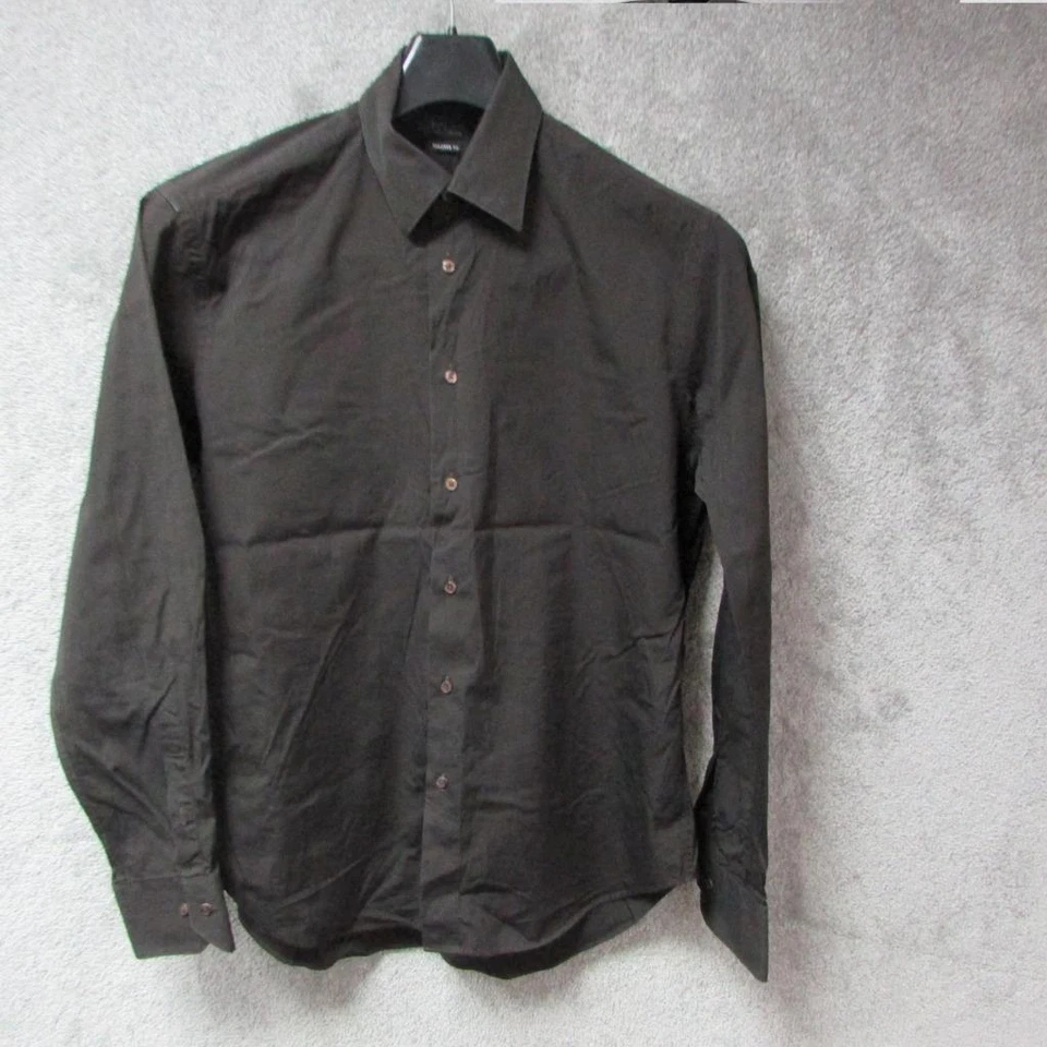 MENS ZARA LONG SLEEVE FORMAL / OFFICE SHIRT SIZE M REF (NC09757 - Image 3 of 4