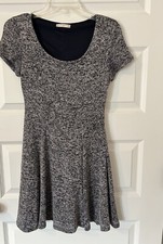 Altar’d State Mini Skater Dress Knit Sweater Size XS Short Sleeved