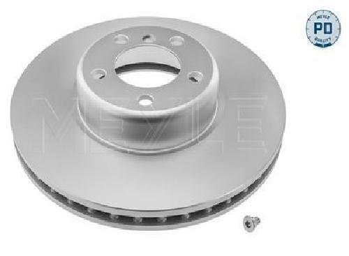 2x Disco freno Assale anteriore ventilato 383 521 1014/PD MEYLE per BMW 1 3 - Immagine 2