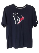 Nike Men's Houston Texans Brooks Reed #58 BLUE NFL Football T-Shirt Size XL