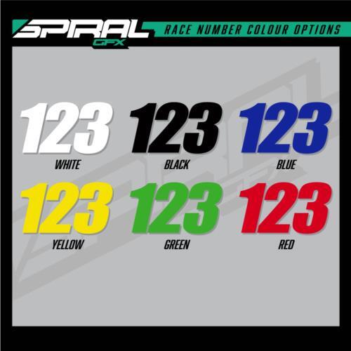 Custom MX Graphics Kit White Rebel KTM SX SXF 125 250 350 450 2019 - Picture 4 of 5