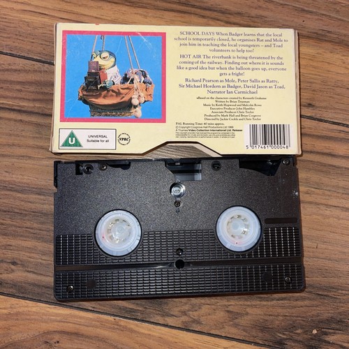 Collectable Thames Collection The Wind In The Willows School Days 1988 VHS Tape - Picture 2 of 2