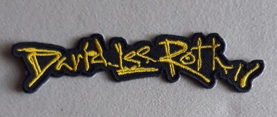 DAVID LEE ROTH -- PATCH / AUFNÄHER -- HARD ROCK - VAN HALEN