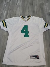 Reebok Equipment NFL Green Bay Packers Brett Favre 4 White Jersey Size 50