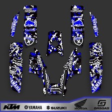 Yamaha Warrior 350 All Years Full Graphics and Decal Set – Complete ATV Sticker
