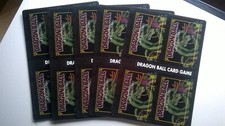 Dragon Ball Z Lot de 5 Planches CardGame Filling Sheet Part.
