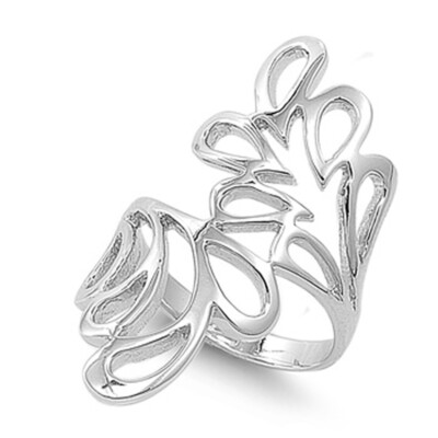 Solid 925 Sterling Silver Ring Size 6 Liquidation Resale Closeout Retired Sale