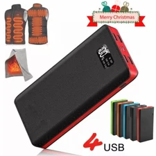 900000mAh Battery Pack for Heated Vest Jacket Pants Scarf USB Power Bank 5V/2.1A