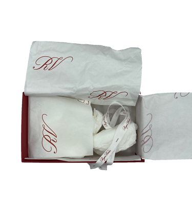 New Roger Vivier Women's Shoe Box with Shopping Bag, Dust New Roger Vivier Women's Shoe Box with Shopping Bag, Dust