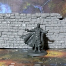 Human Elf Wizard Warlock Sorcerer Miniature Dungeons Dragons DND Pathfinder