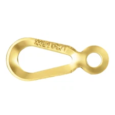 30pcs 14K Gold Filled Teardrop Quality Tags Oval Link Connector