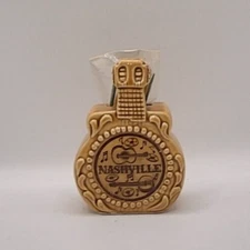Nashville Ceramic Guitar Toothpick Holder w/ original pack 12 toothpicks- Scotty