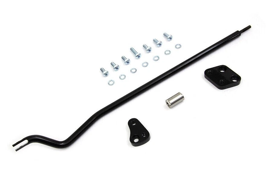 V-Twn Reduced Reach Forward Control Adapter Kit Gloss Black fits Harley-Davidson - Image 2 of 2