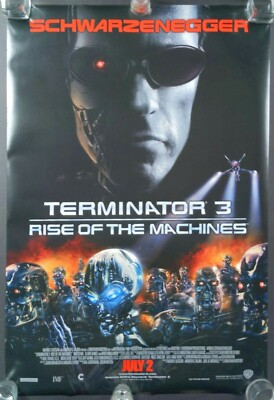 Terminator 3: Rise of the Machines Original Movie Theater Poster 27x40 Rolled 