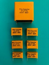 Condensatori Visaton MKT a lamina per crossover professionali da 2,2µF a 47 µF