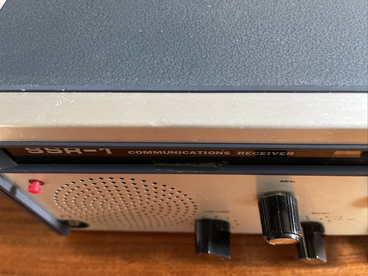 Vintage Drake SSR-1 Shortwave Ham AM/SSB/CW Radio Communications