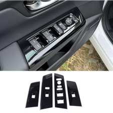 Bright black Car Window Switch Panel Cover Tr...