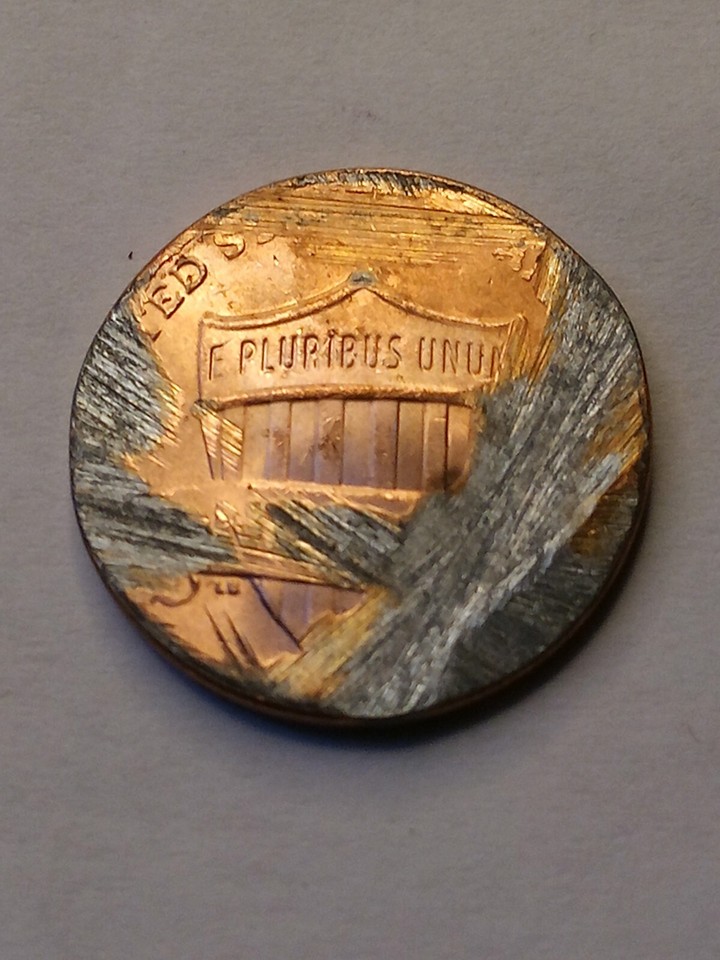 Lincoln Cent Major Feeder Finger Error eBay