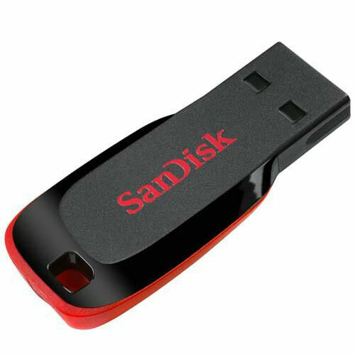 SanDisk Cruzer Blade 32GB USB Flash Drive - SDCZ50-032G-A46 - Afbeelding 1 van 1