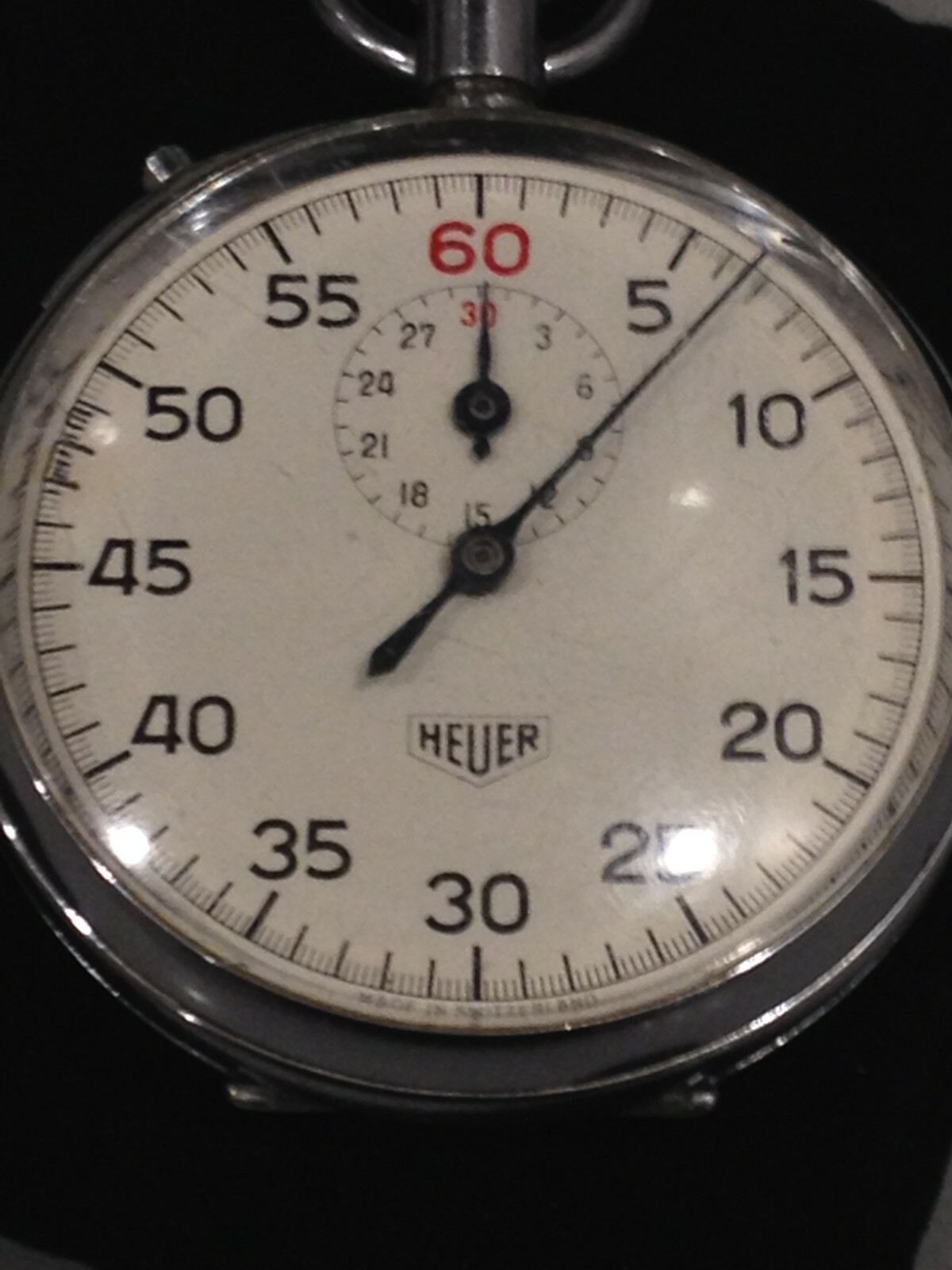 HEUER 1/5 split second timer stopwatch ref. 900 -… - image 2