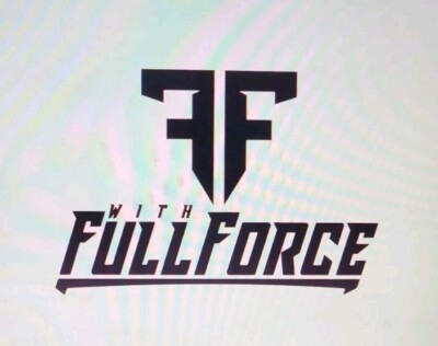Full Force Festival Logo Aufkleber Auto 10 cm Länge Schwarz Vinyl Selbstklebend