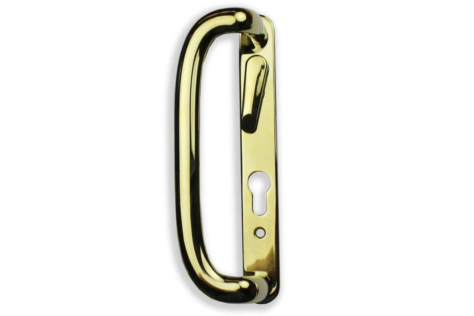 Patio Door Handle Mila Upvc Sliding Patio Door 109mm Fixing 92mm Pz Reversible  - Image 3 of 4