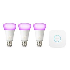 Philips Hue E27 White Color Amb Starter Set Bridge Tap For Sale Ebay