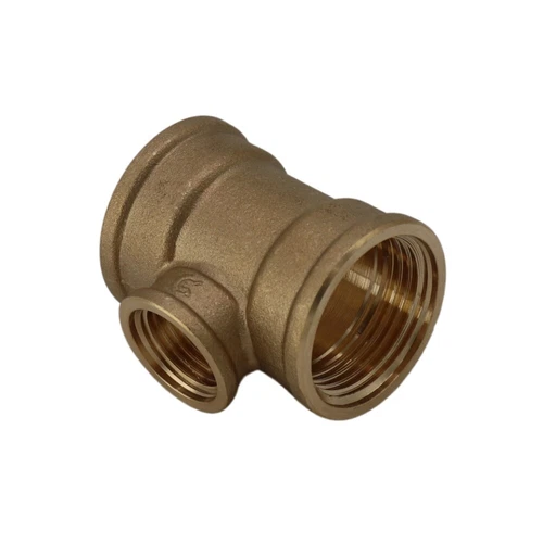 Messing T-Stück 1" x 3/4" x 1", T-Stück IG x IG reduziert x IG, Gewindefitting