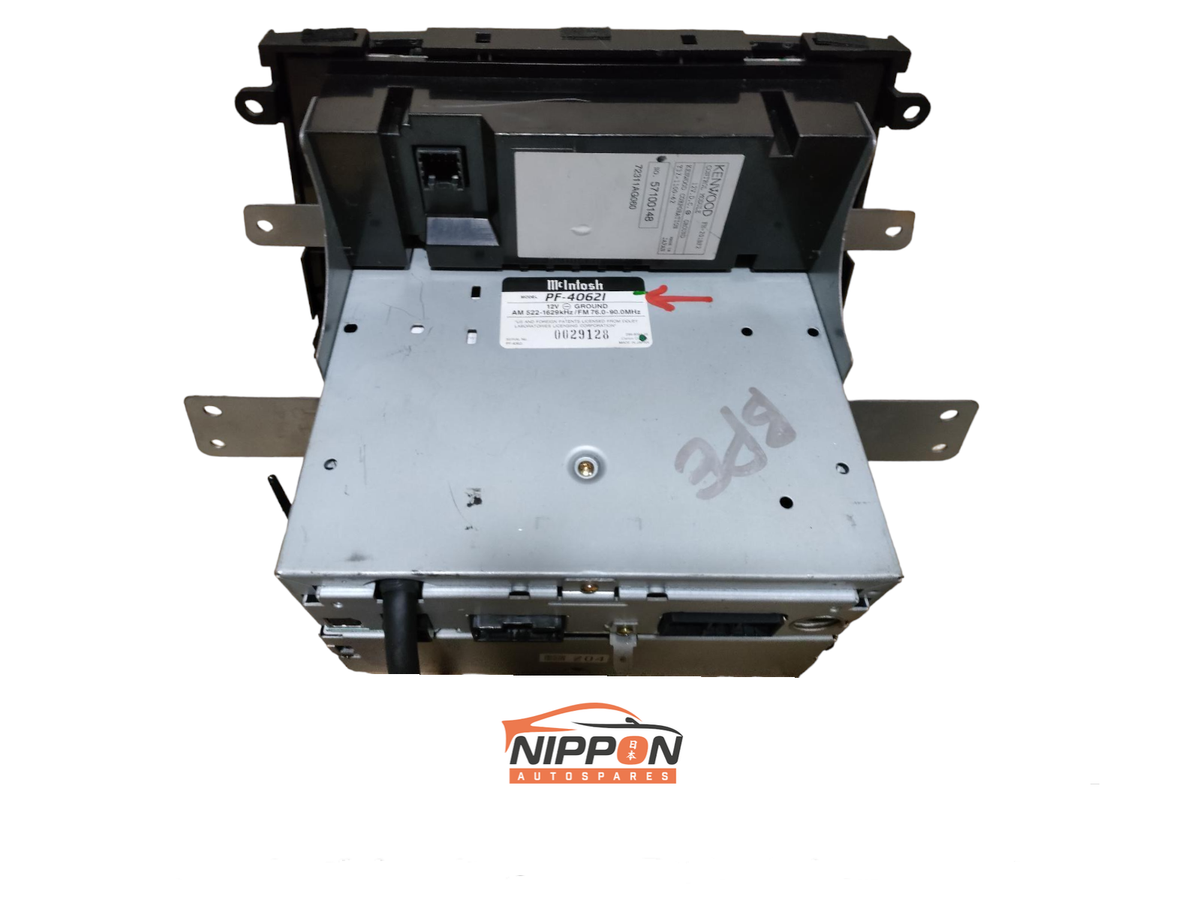 SUBARU LEGACY MK4 03-09 RADIO/CD/STEREO HEAD UNIT MCINTOSH