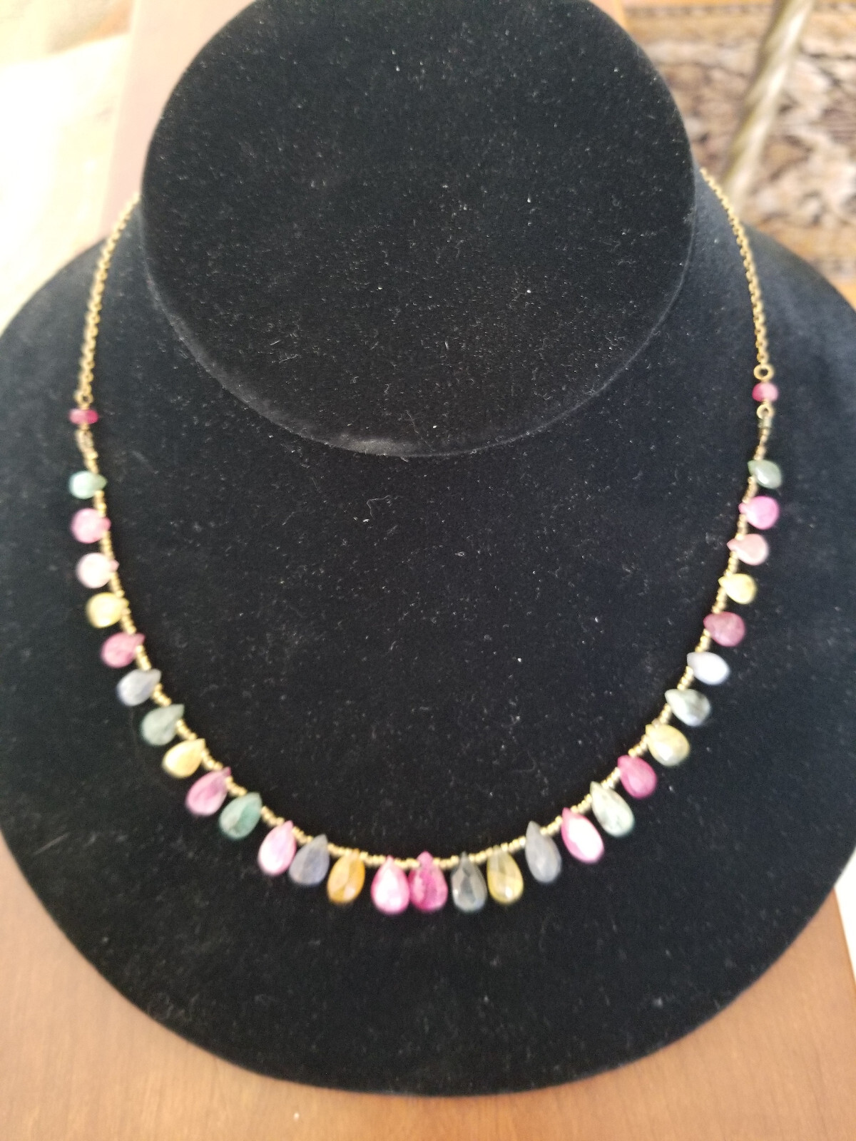 STERLING SILVER MULTI COLORED SAPPHIRES, RUBIES A… - image 5