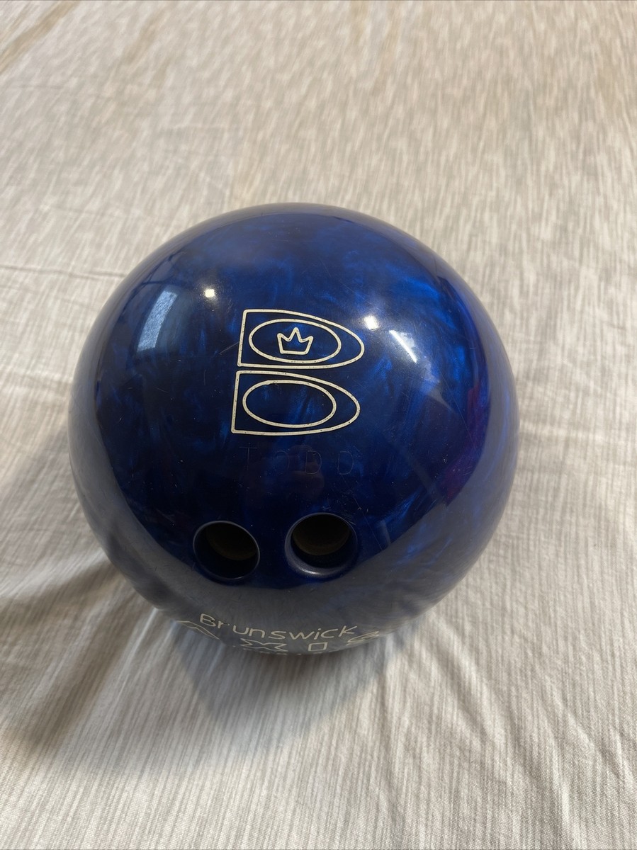 その他 Brunswick Bowling Preowned Vintage Brunswick Z Zone Bowling Ball 14 lb 14 oz