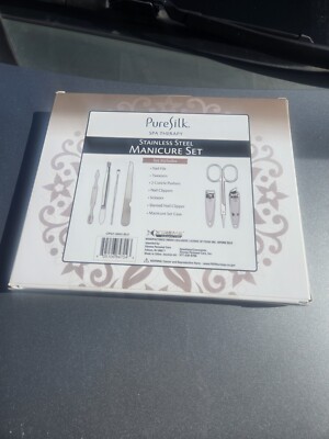 STAINLESS STEEL MANICURE SET Pure Silk 8pieces Set
