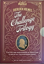 Professor Puzzle-Sherl. Holmes Det. Challenge Game Trilogy Box Set of 3