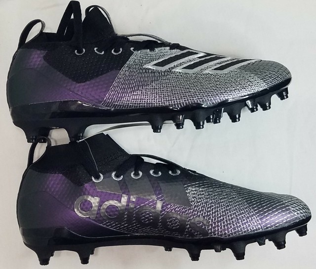 ADIDAS AdiZero 8.0J Soccer Cleats Black/Purple Chameleon Youth F36735